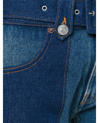 Jeans a campana blu di MM6 MAISON MARGIELA