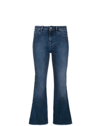 Jeans a campana blu di Pt05