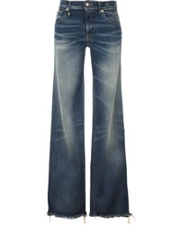 Jeans a campana blu di R 13