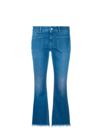Jeans a campana blu di Stella McCartney