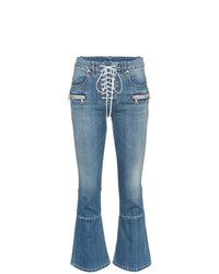 Jeans a campana blu di Unravel Project