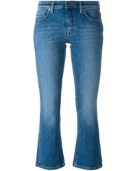 Jeans a campana blu di Victoria Beckham