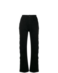 Jeans a campana neri di 3x1