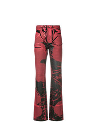 Jeans a campana rossi di Calvin Klein 205W39nyc