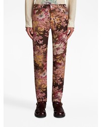 Jeans a fiori multicolori di Etro