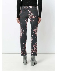 Jeans a fiori neri di Isabel Marant