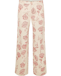 Jeans a fiori rosa di ARIES