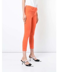 Jeans aderenti arancioni di J Brand