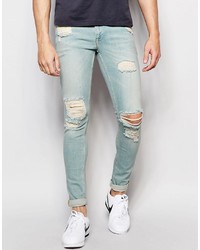 Jeans aderenti azzurri di Asos