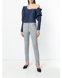 Jeans aderenti azzurri di Magda Butrym
