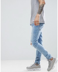 Jeans aderenti azzurri di Criminal Damage