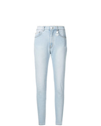 Jeans aderenti azzurri di Gcds