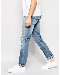 Jeans aderenti azzurri di Nudie Jeans