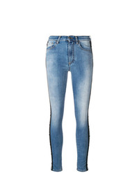 Jeans aderenti azzurri di Marcelo Burlon County of Milan