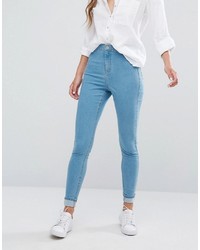Jeans aderenti azzurri di Miss Selfridge