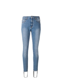 Jeans aderenti azzurri di MSGM