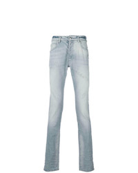 Jeans aderenti azzurri di Pierre Balmain