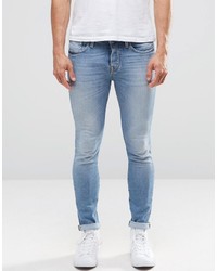 Jeans aderenti azzurri di Selected
