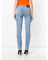 Jeans aderenti azzurri di Versace