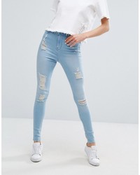 Jeans aderenti azzurri di WÅVEN