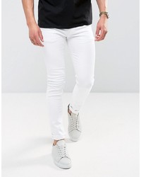 Jeans aderenti bianchi di ASOS DESIGN