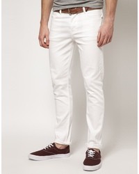 Jeans aderenti bianchi di Asos
