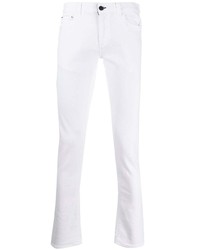 Jeans aderenti bianchi di Canali
