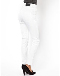 Jeans aderenti bianchi di Cheap Monday