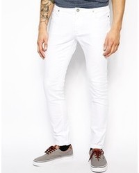 Jeans aderenti bianchi di Criminal Damage