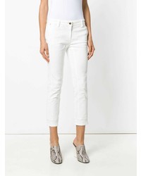Jeans aderenti bianchi di Roberto Cavalli