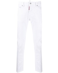 Jeans aderenti bianchi di DSQUARED2