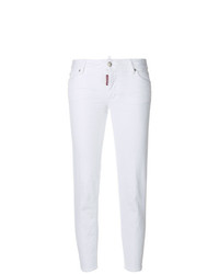 Jeans aderenti bianchi di Dsquared2