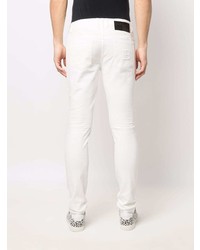 Jeans aderenti bianchi di Balmain