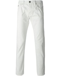 Jeans aderenti bianchi di Emporio Armani