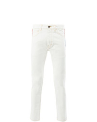 Jeans aderenti bianchi di Facetasm