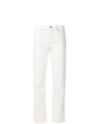Jeans aderenti bianchi di Helmut Lang