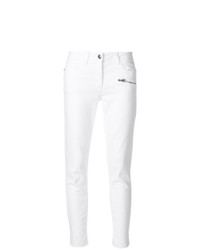 Jeans aderenti bianchi di Luisa Cerano