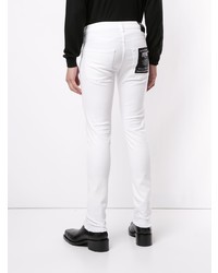Jeans aderenti bianchi di VERSACE JEANS COUTURE