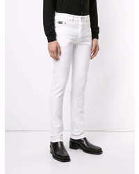 Jeans aderenti bianchi di VERSACE JEANS COUTURE
