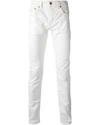 Jeans aderenti bianchi di Saint Laurent