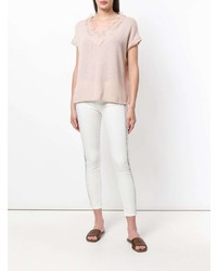 Jeans aderenti bianchi di Ermanno Scervino