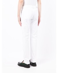 Jeans aderenti bianchi di Kiton