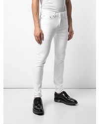 Jeans aderenti bianchi di Neil Barrett