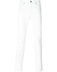 Jeans aderenti bianchi di Versace
