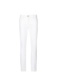 Jeans aderenti bianchi di Versace