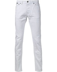 Jeans aderenti bianchi di Viktor & Rolf