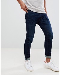Jeans aderenti blu scuro di Abercrombie & Fitch