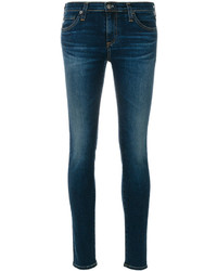 Jeans aderenti blu scuro di AG Jeans