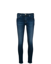 Jeans aderenti blu scuro di AG Jeans