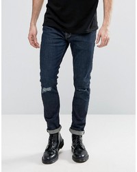 Jeans aderenti blu scuro di AllSaints